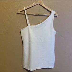 NWOT Banana Republic Factory One-Shoulder Tank Top with removable strap size s